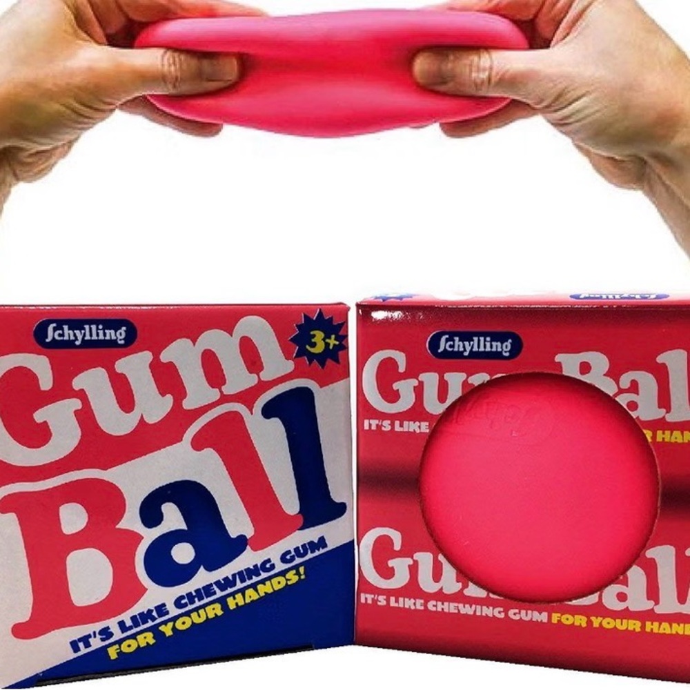 NO BOX! RARE Schylling Gumball Squish Pink! Box was destroyed.NWOB. ShipsSameDay